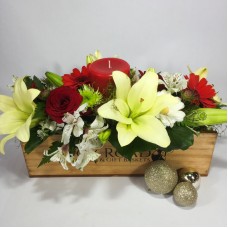 Floral Candle Box